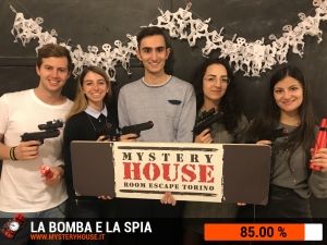 escape room mystery house torino La Bomba e la Spia