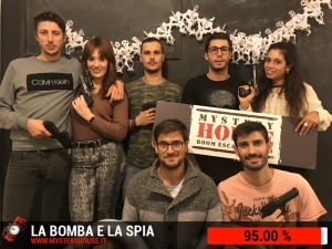 escape room mystery house torino La Bomba e la Spia