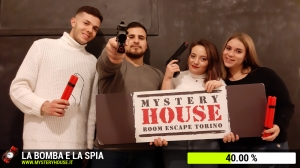 escape room mystery house torino La Bomba e la Spia