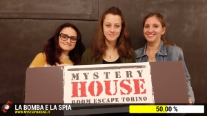 escape room mystery house torino La Bomba e la Spia