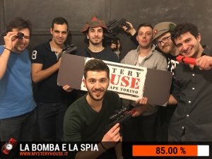 escape room mystery house torino La Bomba e la Spia