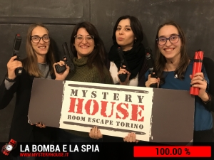 escape room mystery house torino La Bomba e la Spia