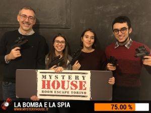 escape room mystery house torino La Bomba e la Spia