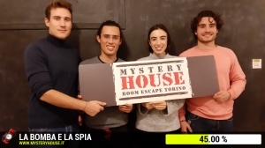 escape room mystery house torino La Bomba e la Spia