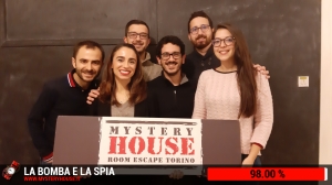 escape room mystery house torino La Bomba e la Spia