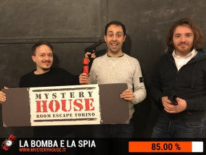 escape room mystery house torino La Bomba e la Spia