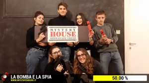 escape room mystery house torino La Bomba e la Spia