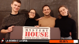 escape room mystery house torino La Bomba e la Spia