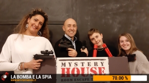 escape room mystery house torino La Bomba e la Spia