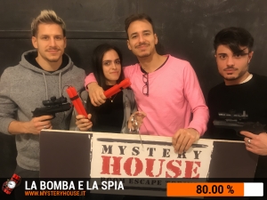 escape room mystery house torino La Bomba e la Spia