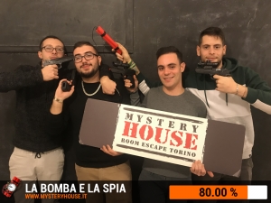 escape room mystery house torino La Bomba e la Spia