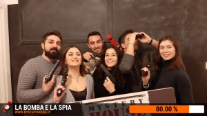 escape room mystery house torino La Bomba e la Spia