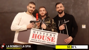 escape room mystery house torino La Bomba e la Spia