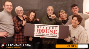 escape room mystery house torino La Bomba e la Spia