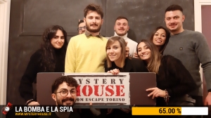 escape room mystery house torino La Bomba e la Spia