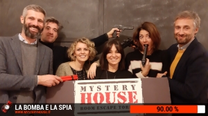 escape room mystery house torino La Bomba e la Spia