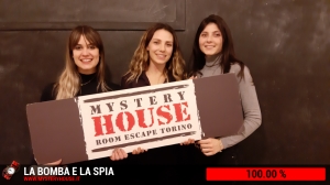 escape room mystery house torino La Bomba e la Spia