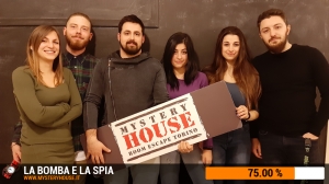 escape room mystery house torino La Bomba e la Spia