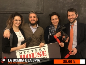 escape room mystery house torino La Bomba e la Spia