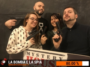 escape room mystery house torino La Bomba e la Spia