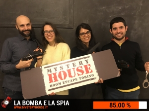 escape room mystery house torino La Bomba e la Spia