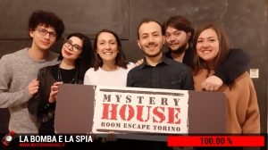 escape room mystery house torino La Bomba e la Spia