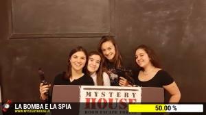 escape room mystery house torino La Bomba e la Spia