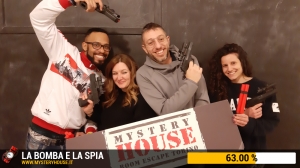 escape room mystery house torino La Bomba e la Spia