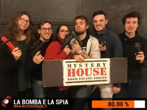 escape room mystery house torino La Bomba e la Spia