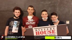 escape room mystery house torino La Bomba e la Spia