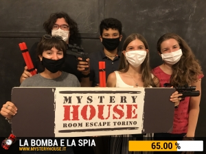 escape room mystery house torino La Bomba e la Spia