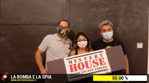 escape room mystery house torino La Bomba e la Spia