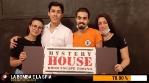 escape room mystery house torino La Bomba e la Spia