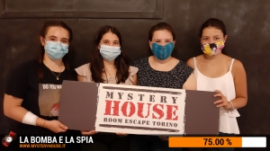 escape room mystery house torino La Bomba e la Spia