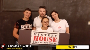 escape room mystery house torino La Bomba e la Spia