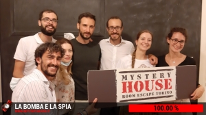 escape room mystery house torino La Bomba e la Spia