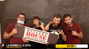 escape room mystery house torino La Bomba e la Spia