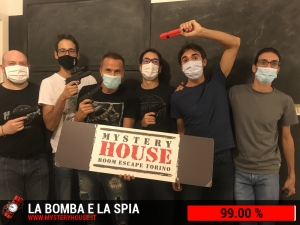 escape room mystery house torino La Bomba e la Spia