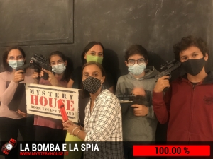 escape room mystery house torino La Bomba e la Spia