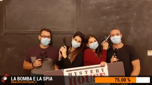 escape room mystery house torino La Bomba e la Spia