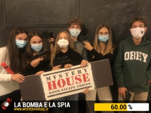 escape room mystery house torino La Bomba e la Spia