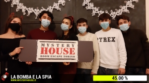 escape room mystery house torino La Bomba e la Spia