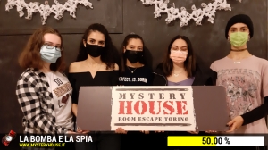 escape room mystery house torino La Bomba e la Spia