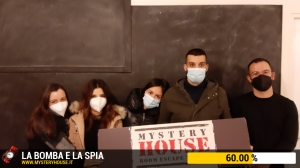 escape room mystery house torino La Bomba e la Spia