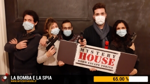 escape room mystery house torino La Bomba e la Spia