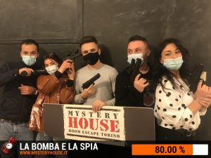 escape room mystery house torino La Bomba e la Spia