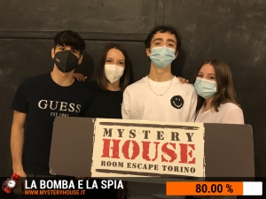 escape room mystery house torino La Bomba e la Spia