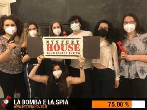 escape room mystery house torino La Bomba e la Spia