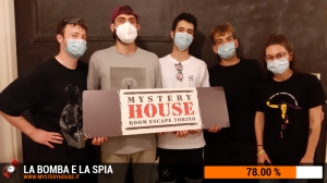 escape room mystery house torino La Bomba e la Spia