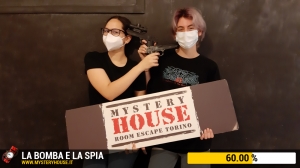 escape room mystery house torino La Bomba e la Spia